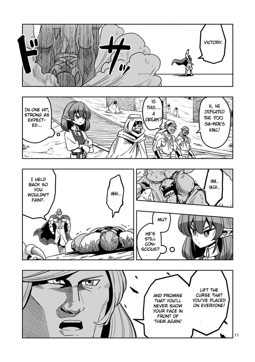 Helck Chapter 27 page 11 - Chapter 27: Toosu-men King's Power