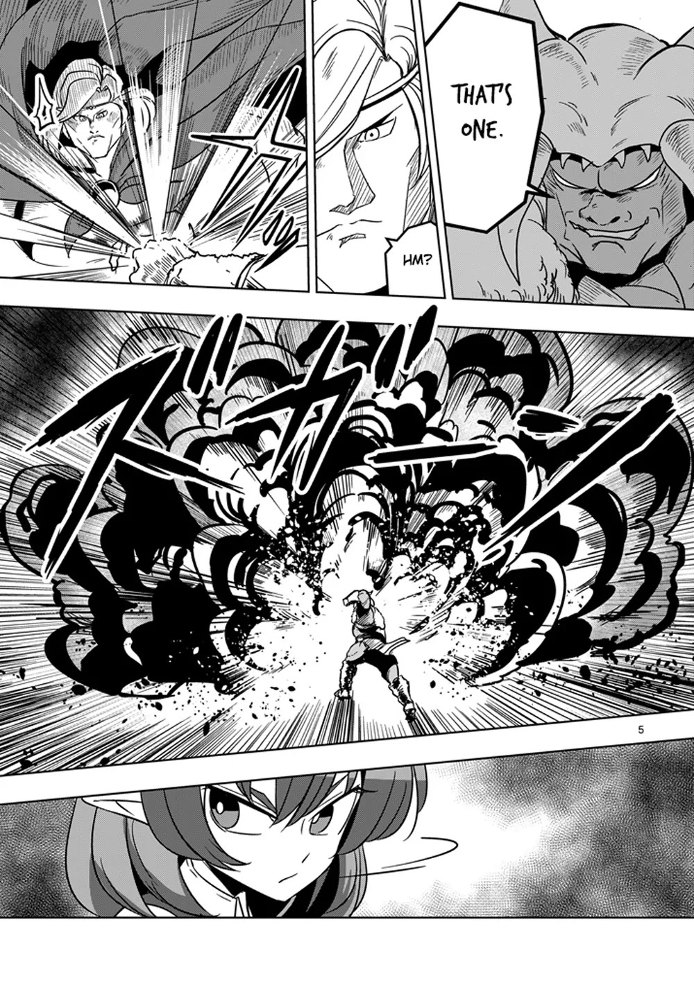 Helck Chapter 27 page 5 - Chapter 27: Toosu-men King's Power