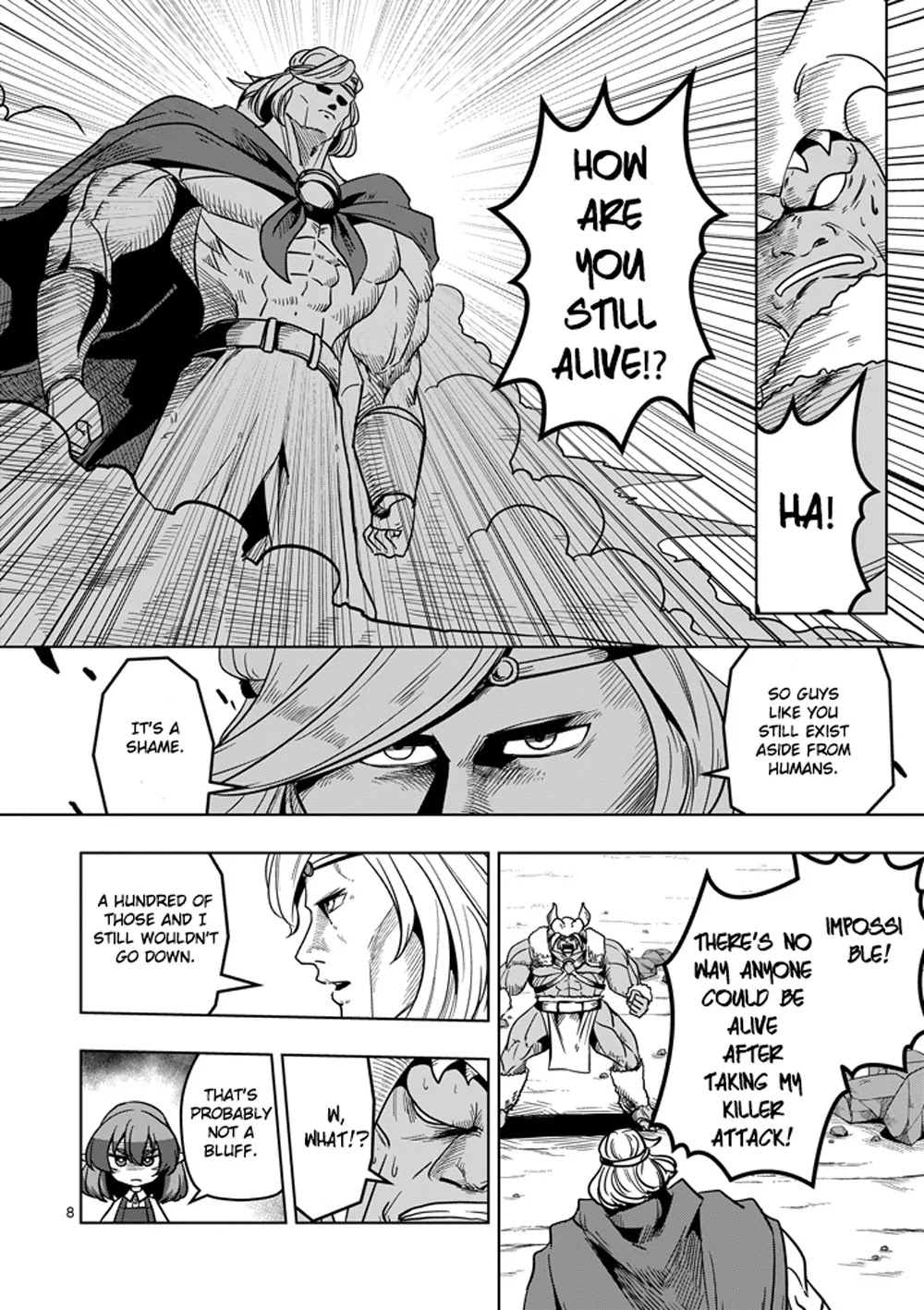 Helck Chapter 27 page 8 - Chapter 27: Toosu-men King's Power
