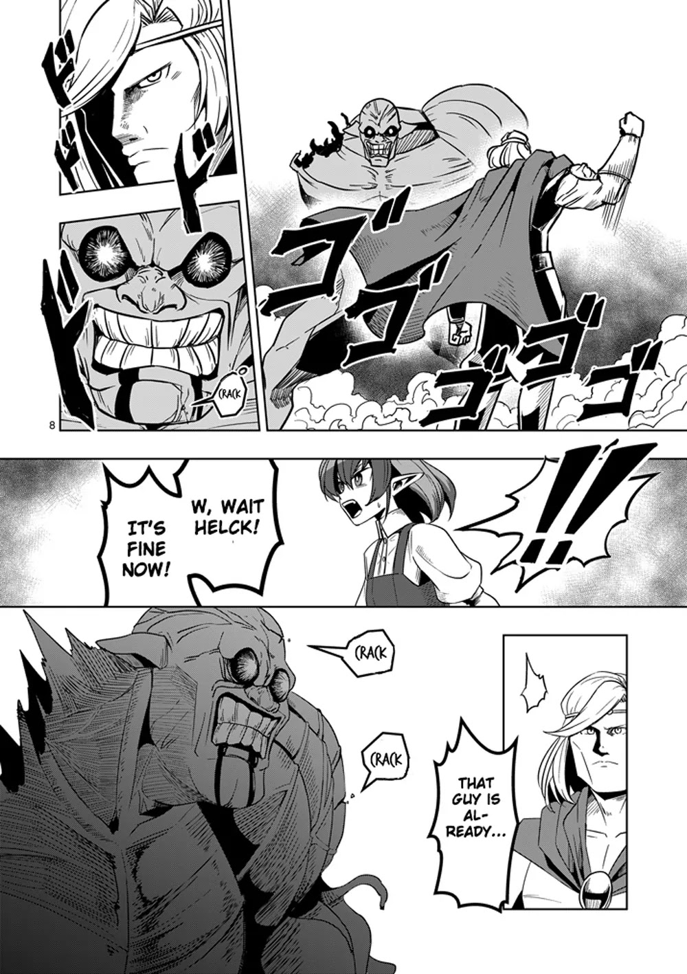Helck Chapter 28 page 8 - Chapter 28: Omen