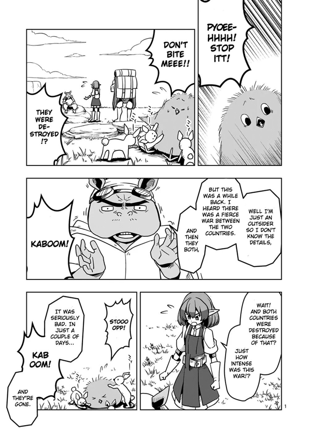 Helck Chapter 29 page 1 - Chapter 29: For the Map
