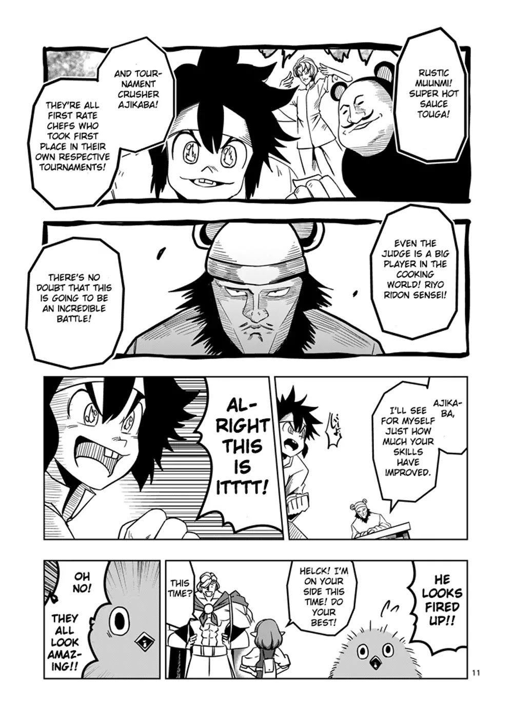 Helck Chapter 29 page 11 - Chapter 29: For the Map