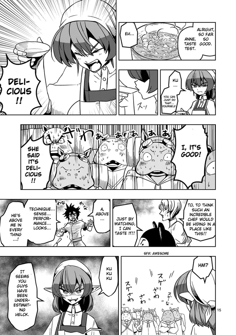 Helck Chapter 29 page 15 - Chapter 29: For the Map