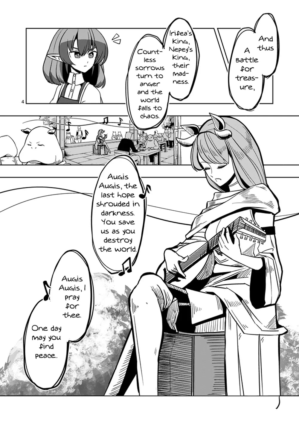 Helck Chapter 29 page 4 - Chapter 29: For the Map