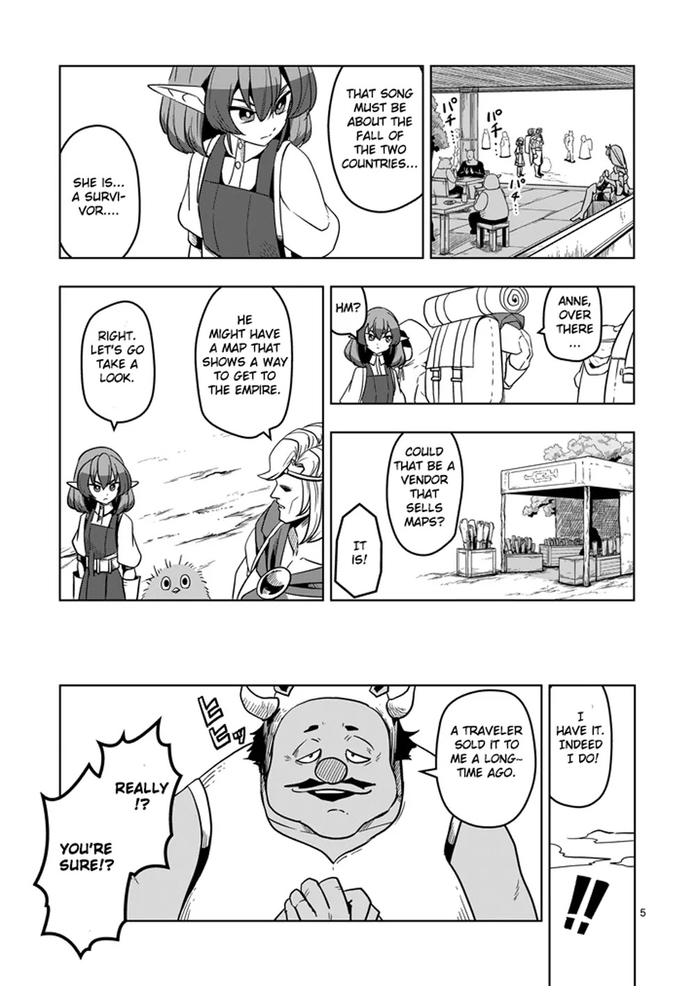 Helck Chapter 29 page 5 - Chapter 29: For the Map