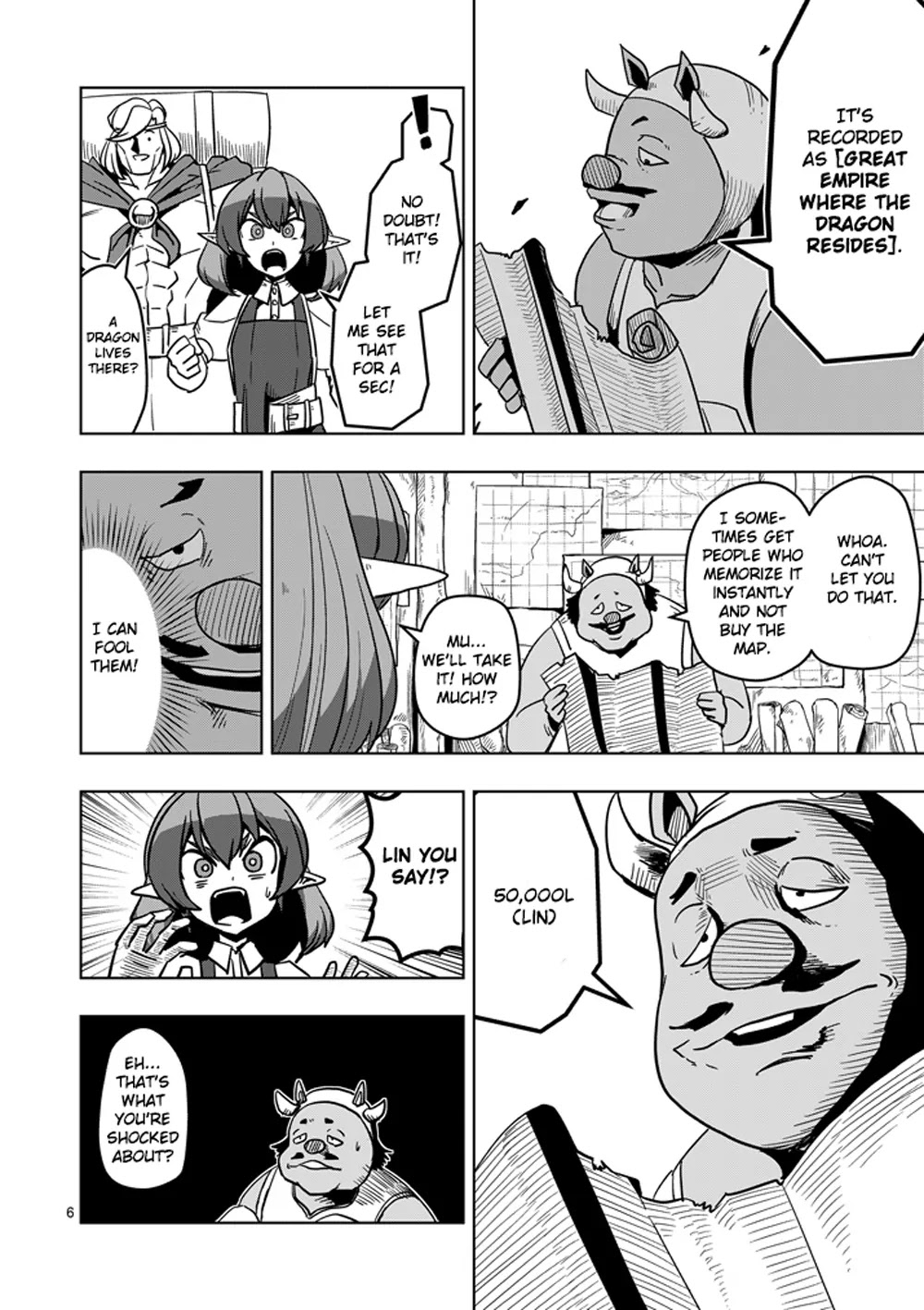 Helck Chapter 29 page 6 - Chapter 29: For the Map