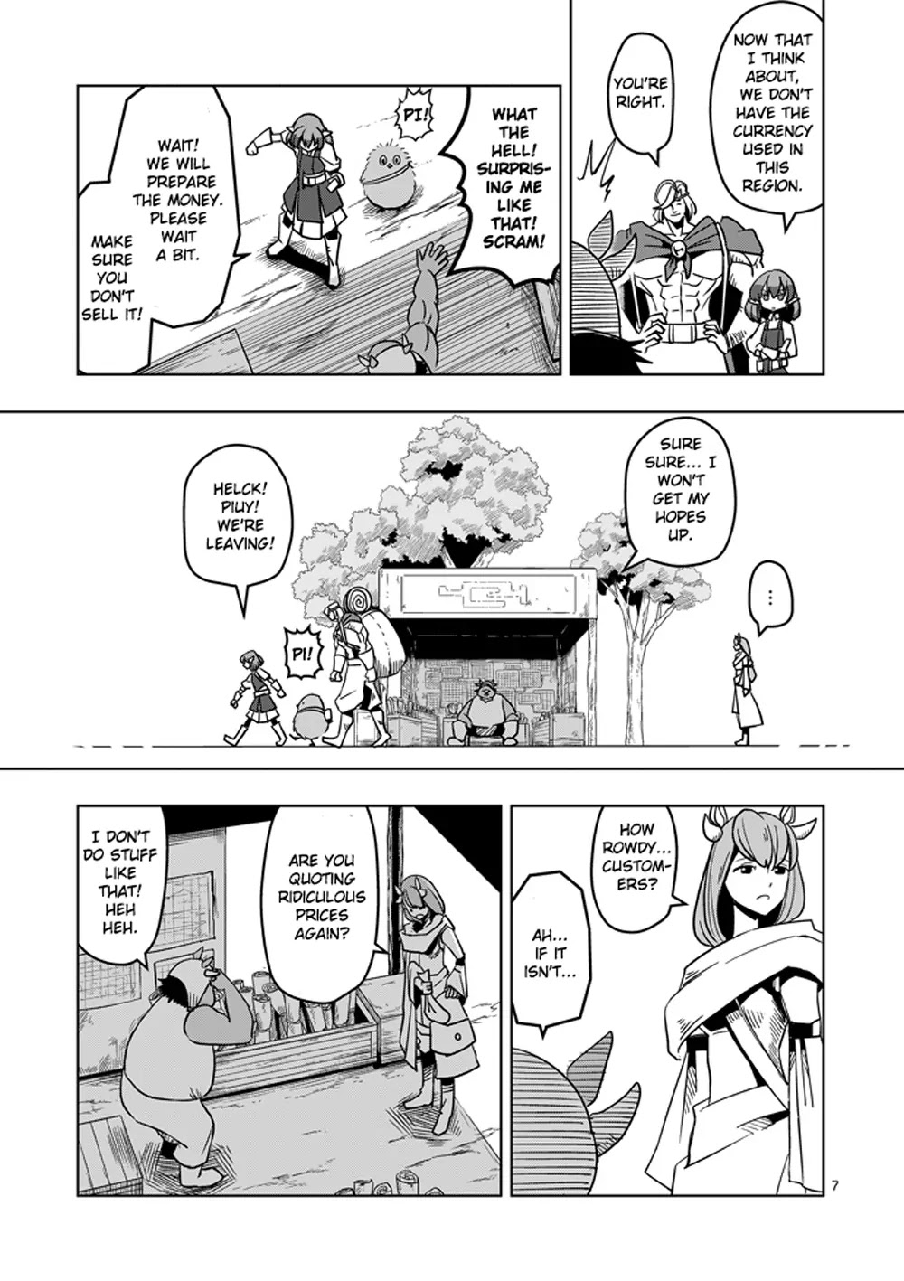 Helck Chapter 29 page 7 - Chapter 29: For the Map