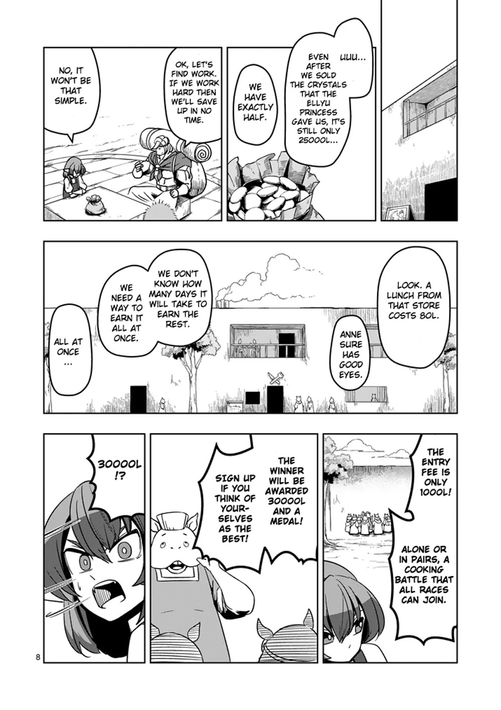 Helck Chapter 29 page 8 - Chapter 29: For the Map