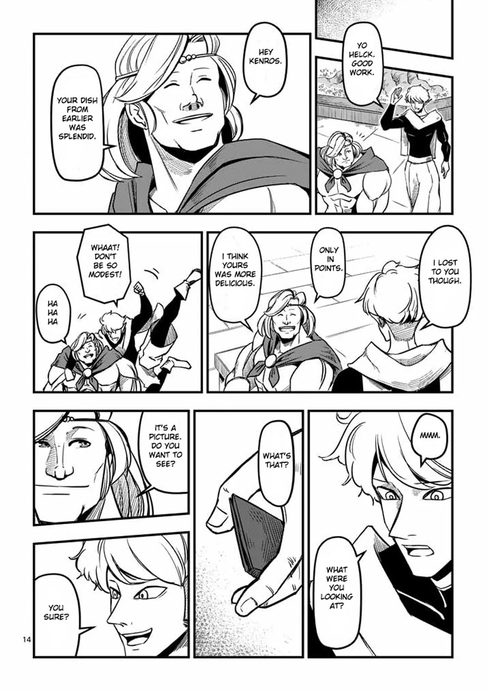 Helck Chapter 3 page 14 - Chapter 3: Unforeseen Situation