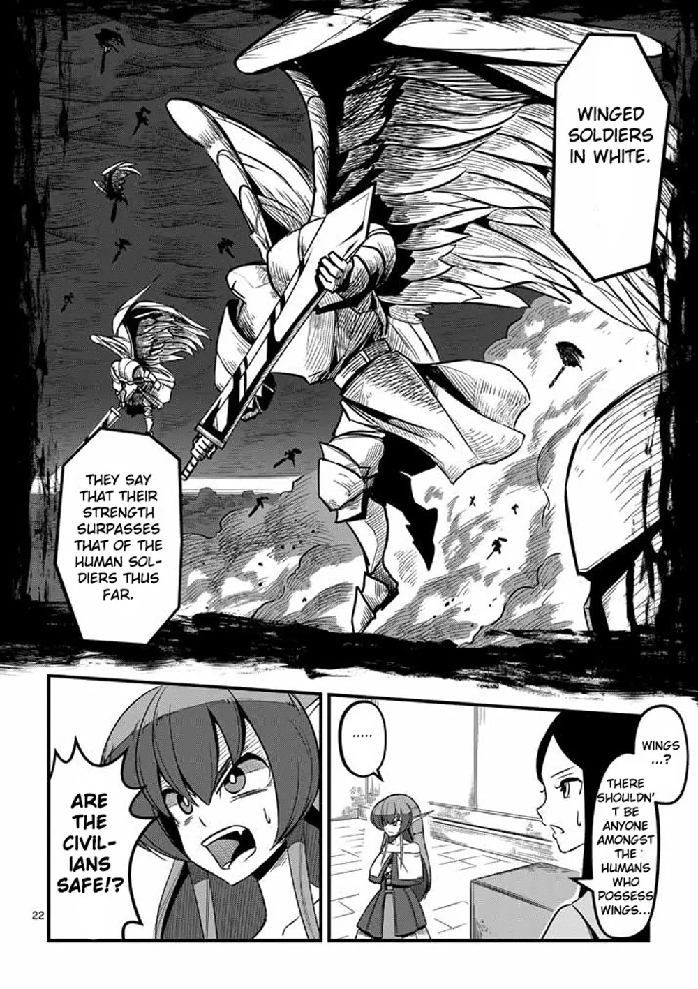 Helck Chapter 3 page 22 - Chapter 3: Unforeseen Situation