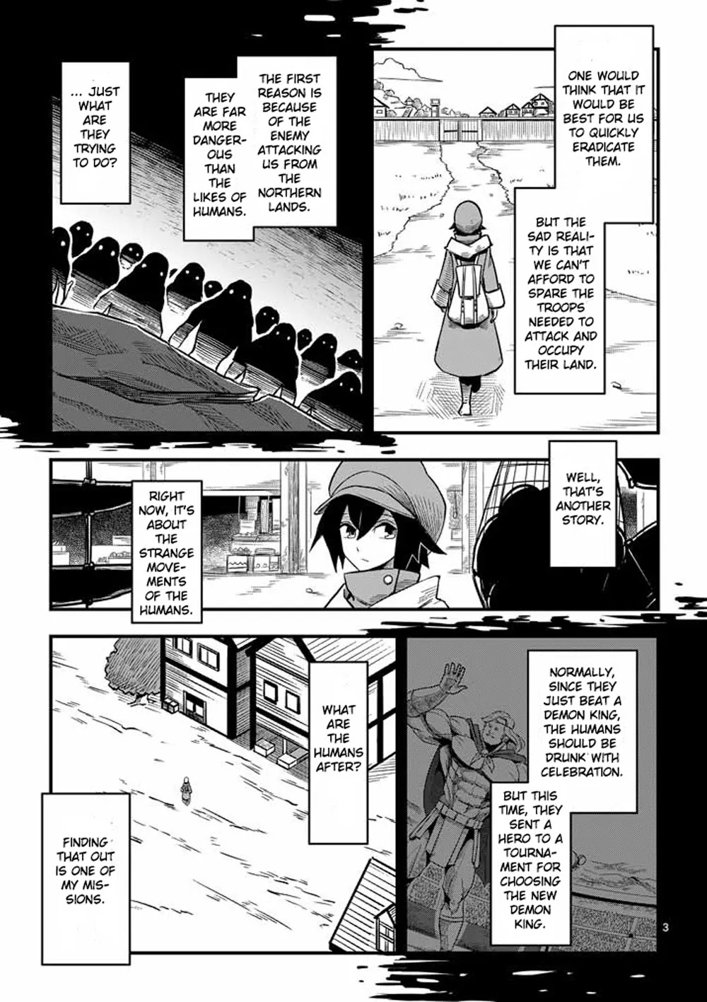 Helck Chapter 3 page 3 - Chapter 3: Unforeseen Situation
