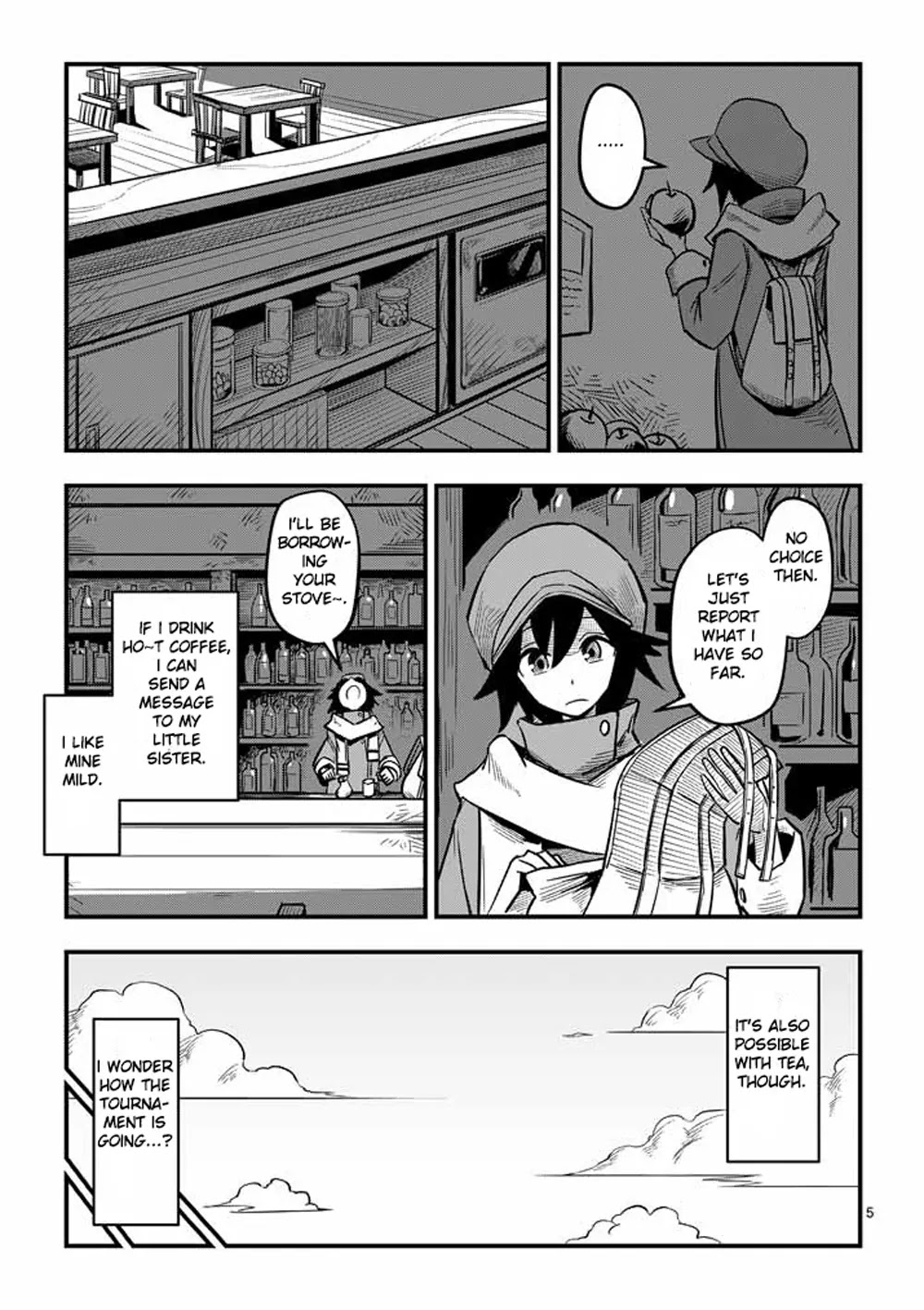 Helck Chapter 3 page 5 - Chapter 3: Unforeseen Situation