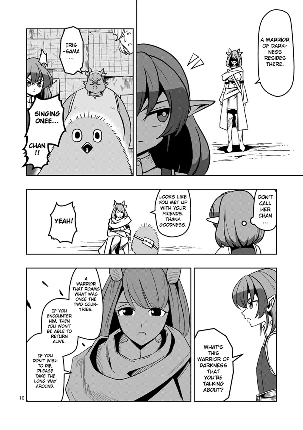 Helck Chapter 30 page 10 - Chapter 30: Warrior of Darkness