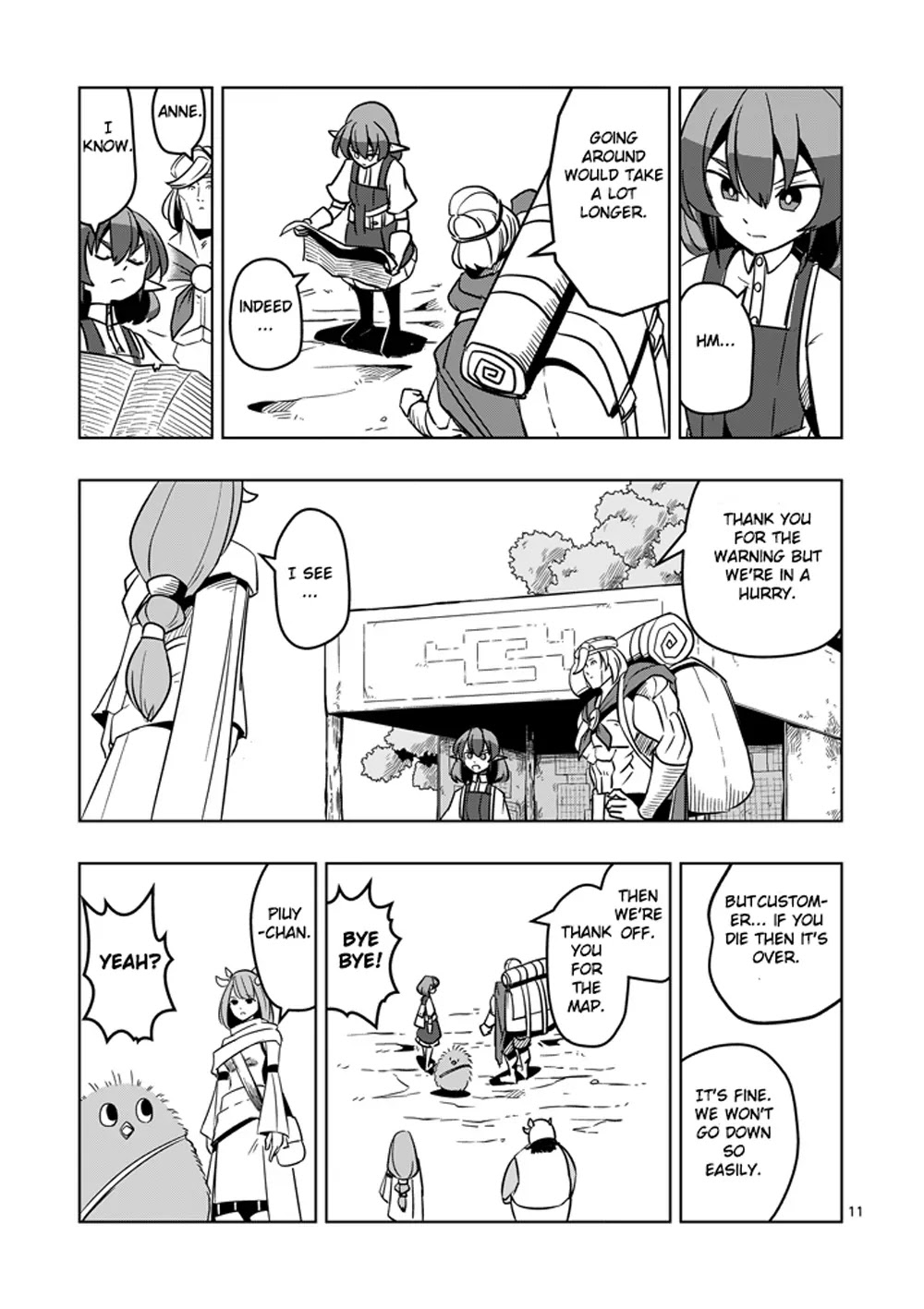 Helck Chapter 30 page 11 - Chapter 30: Warrior of Darkness