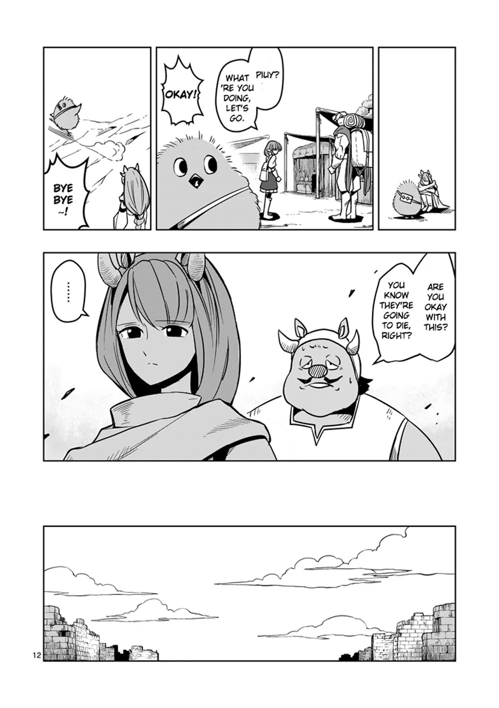 Helck Chapter 30 page 12 - Chapter 30: Warrior of Darkness