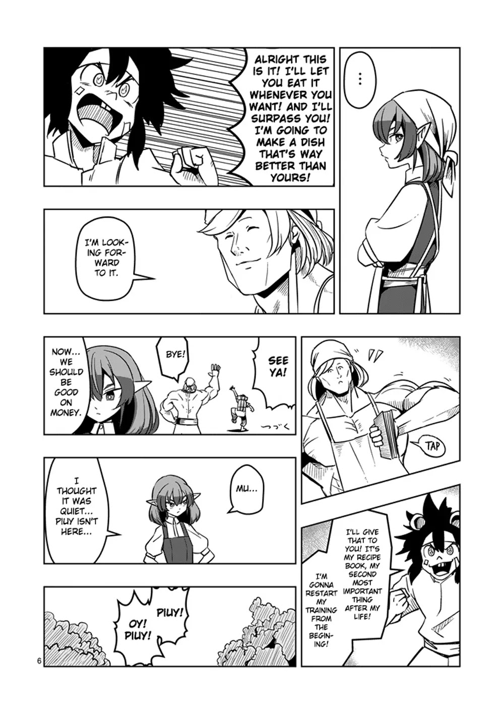Helck Chapter 30 page 6 - Chapter 30: Warrior of Darkness