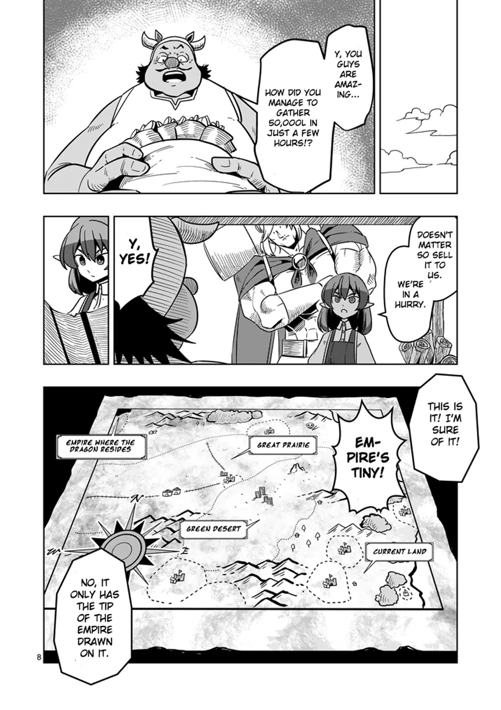 Helck Chapter 30 page 8 - Chapter 30: Warrior of Darkness