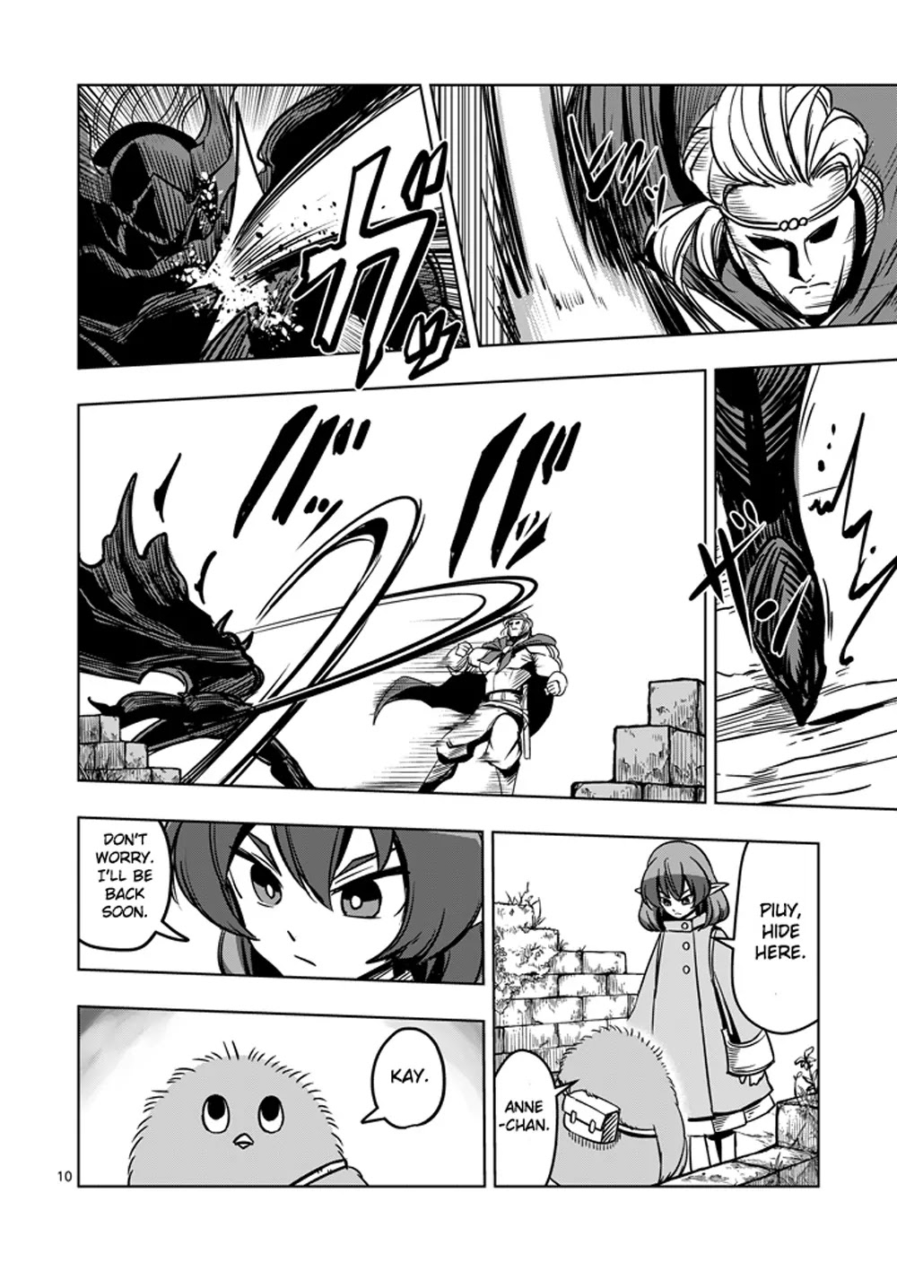 Helck Chapter 31 page 10 - Chapter 31: Powerful Attack
