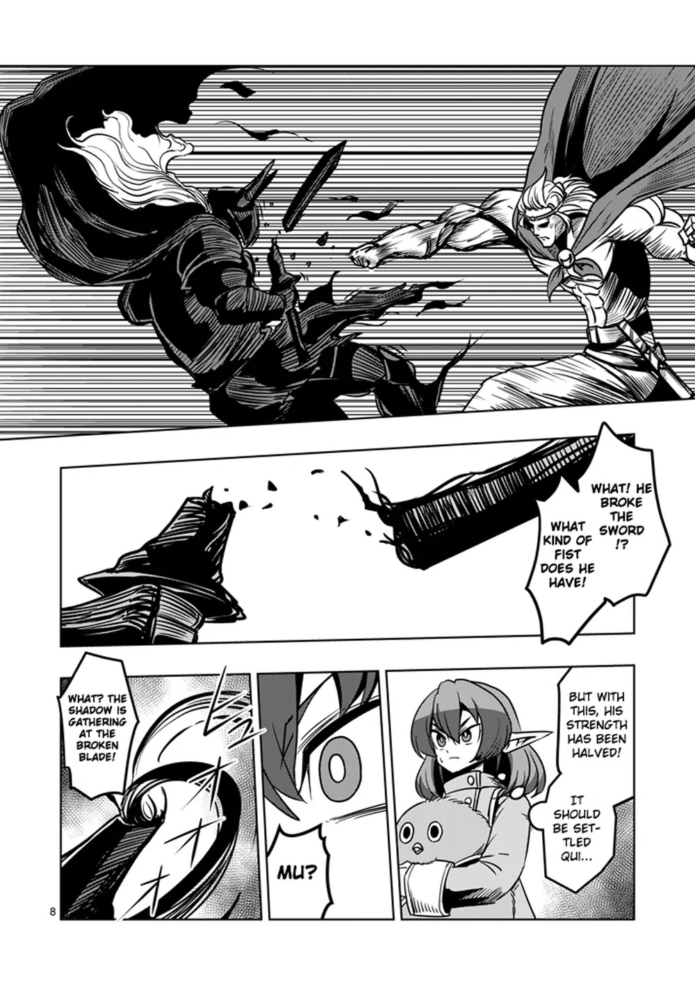 Helck Chapter 31 page 8 - Chapter 31: Powerful Attack