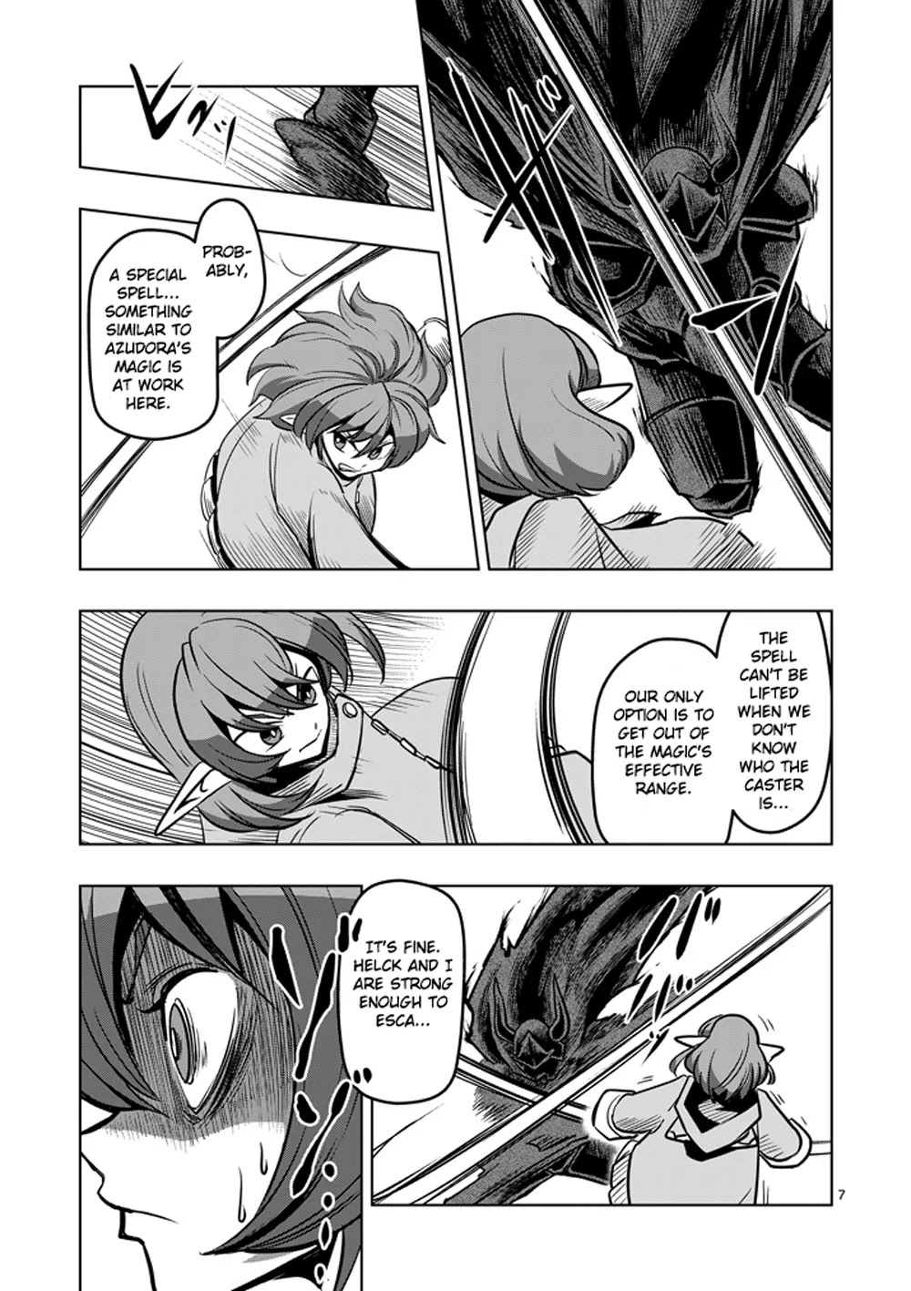 Helck Chapter 32 page 7 - Chapter 32: Terror