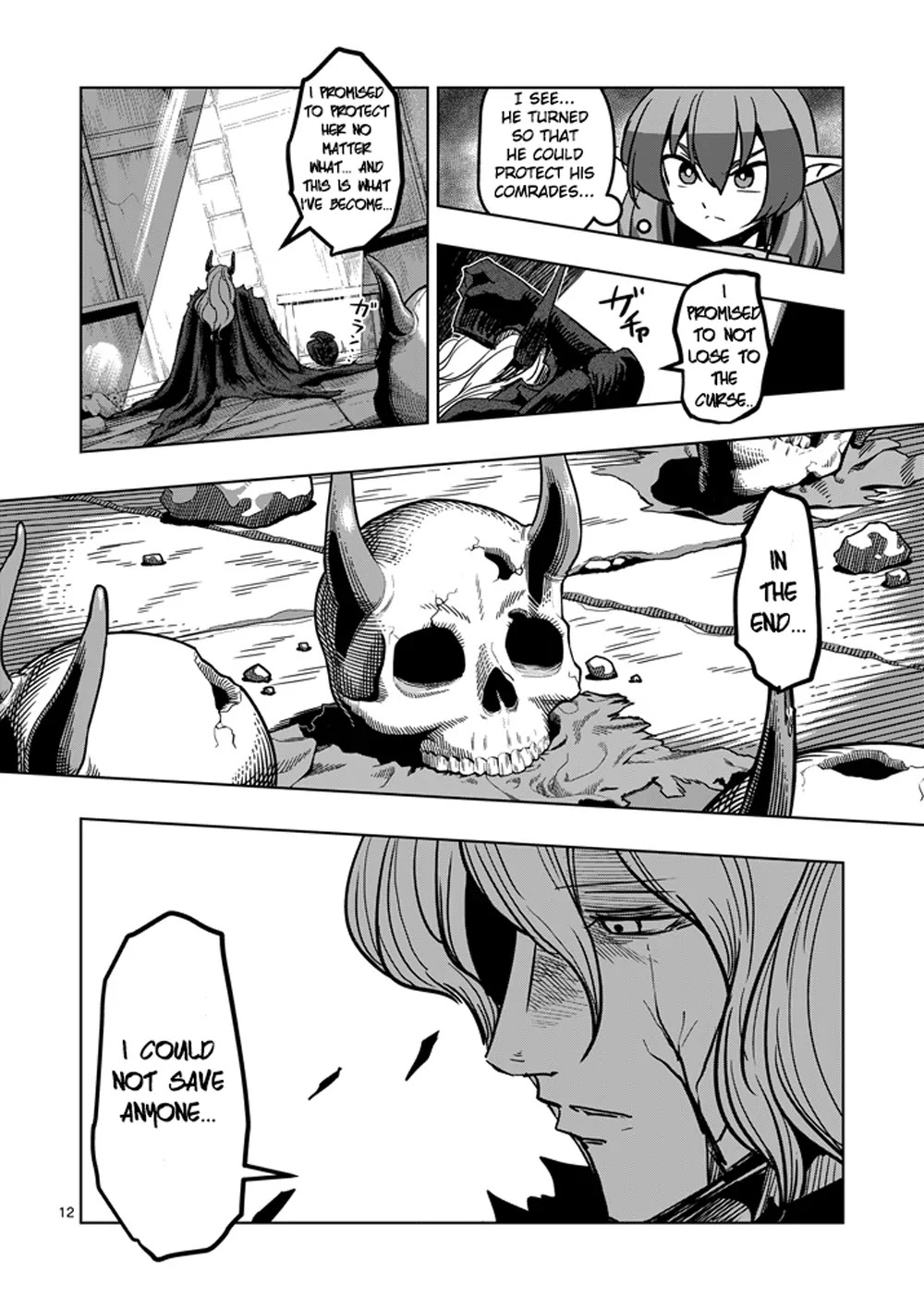 Helck Chapter 33 page 12 - Chapter 33: Ballad of the Wandering Ministrel