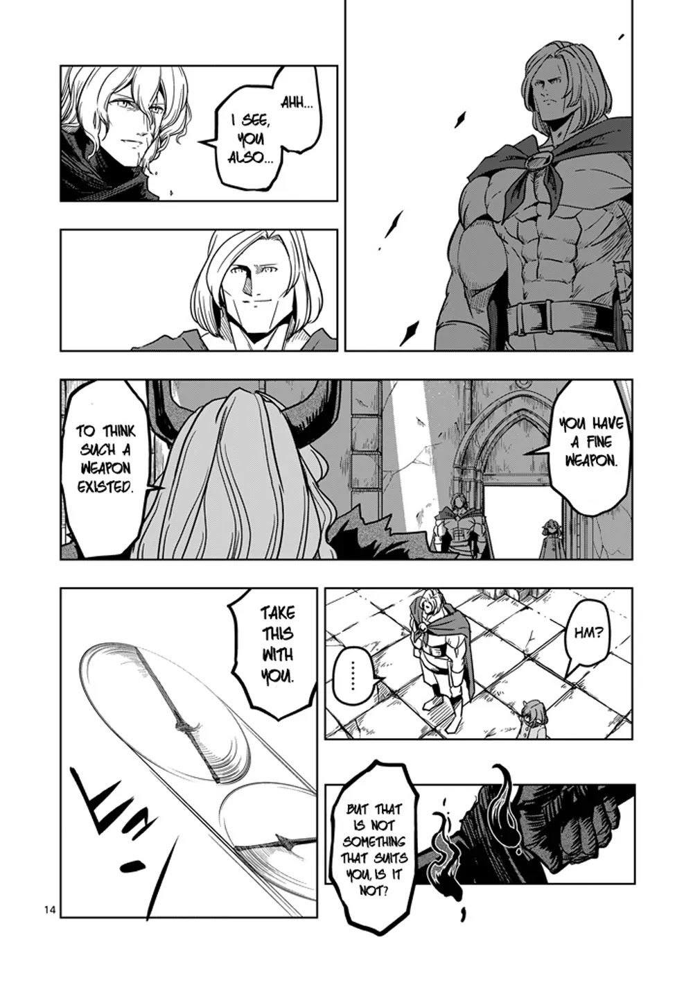 Helck Chapter 33 page 14 - Chapter 33: Ballad of the Wandering Ministrel