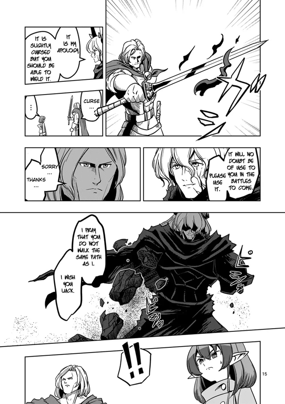Helck Chapter 33 page 15 - Chapter 33: Ballad of the Wandering Ministrel