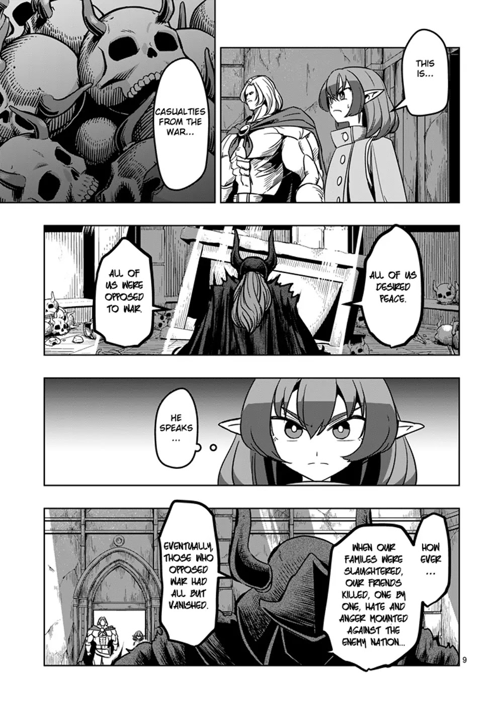 Helck Chapter 33 page 9 - Chapter 33: Ballad of the Wandering Ministrel
