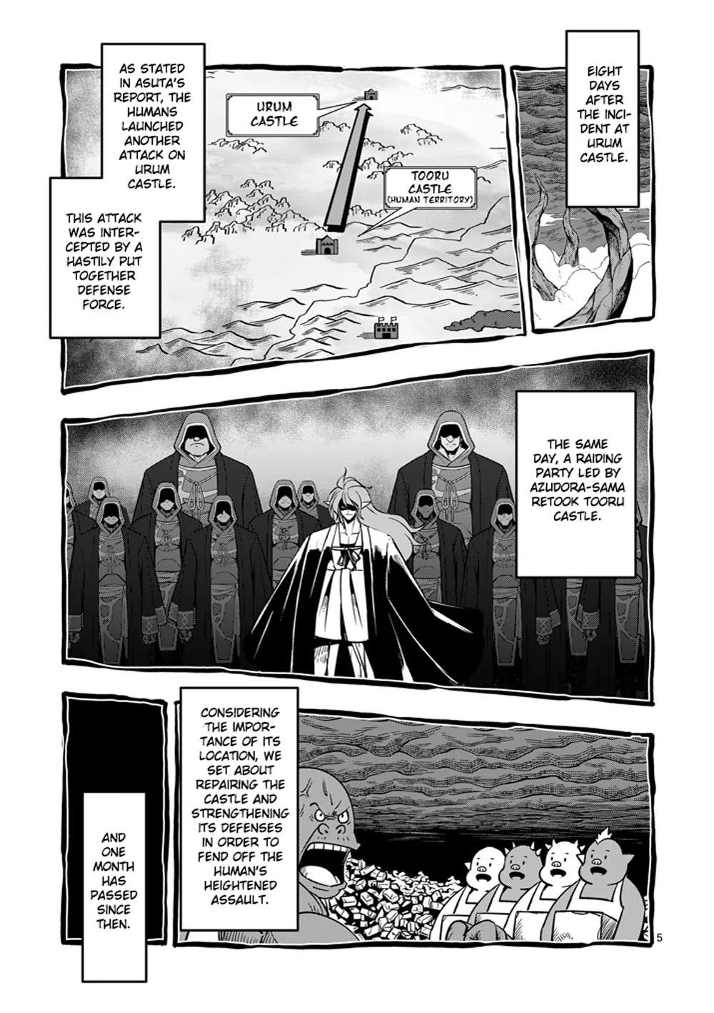 Helck Chapter 34 page 5 - Chapter 34: Tooru Castle