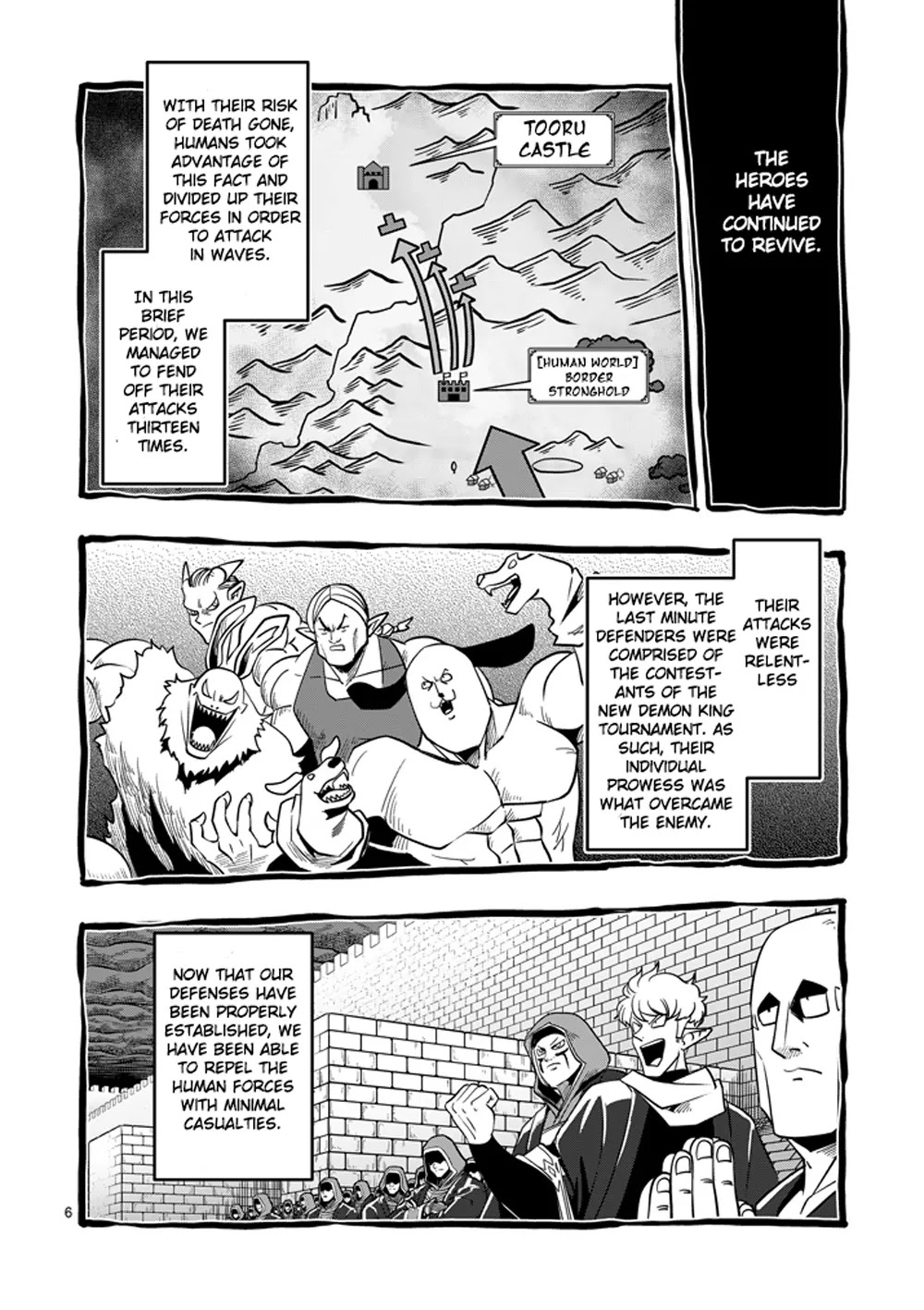 Helck Chapter 34 page 6 - Chapter 34: Tooru Castle
