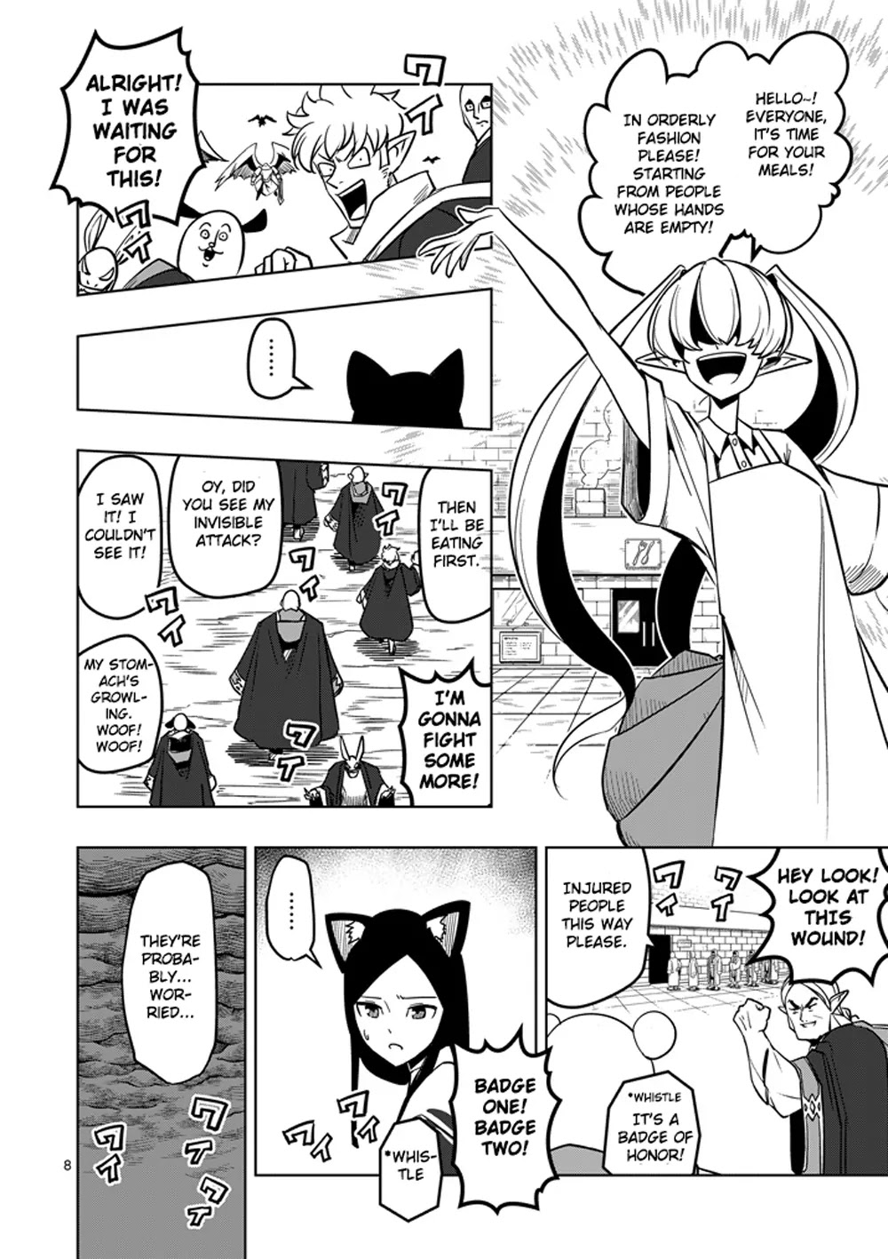 Helck Chapter 34 page 8 - Chapter 34: Tooru Castle