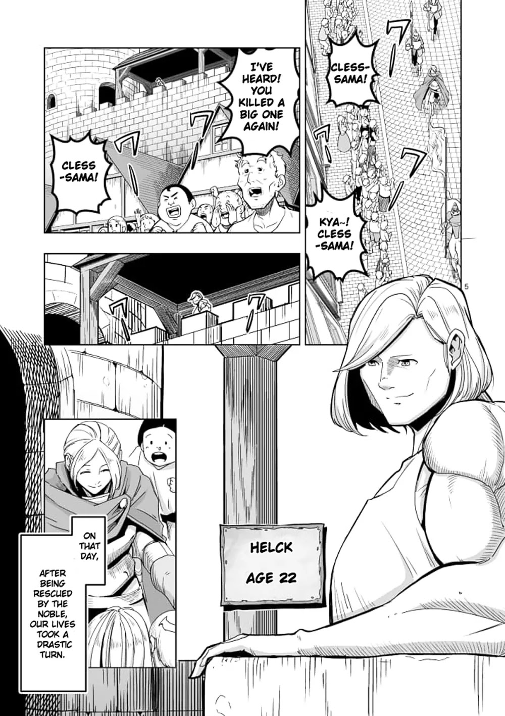 Helck Chapter 38 page 5 - Chapter 38: Helck's Past III