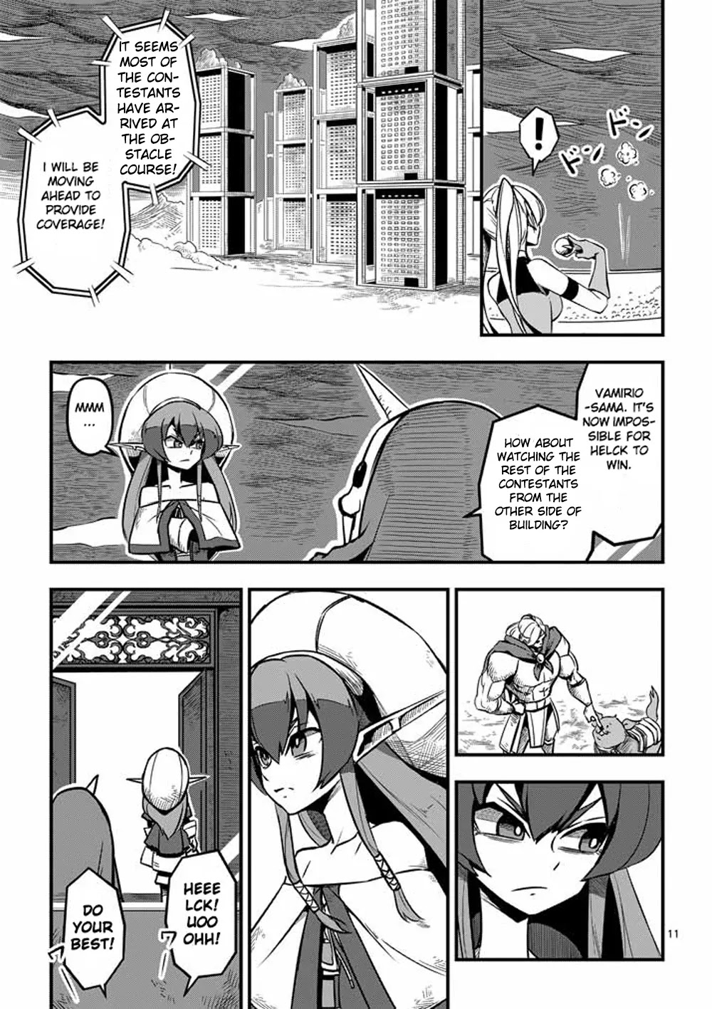 Helck Chapter 4 page 11 - Chapter 4: Racing Match