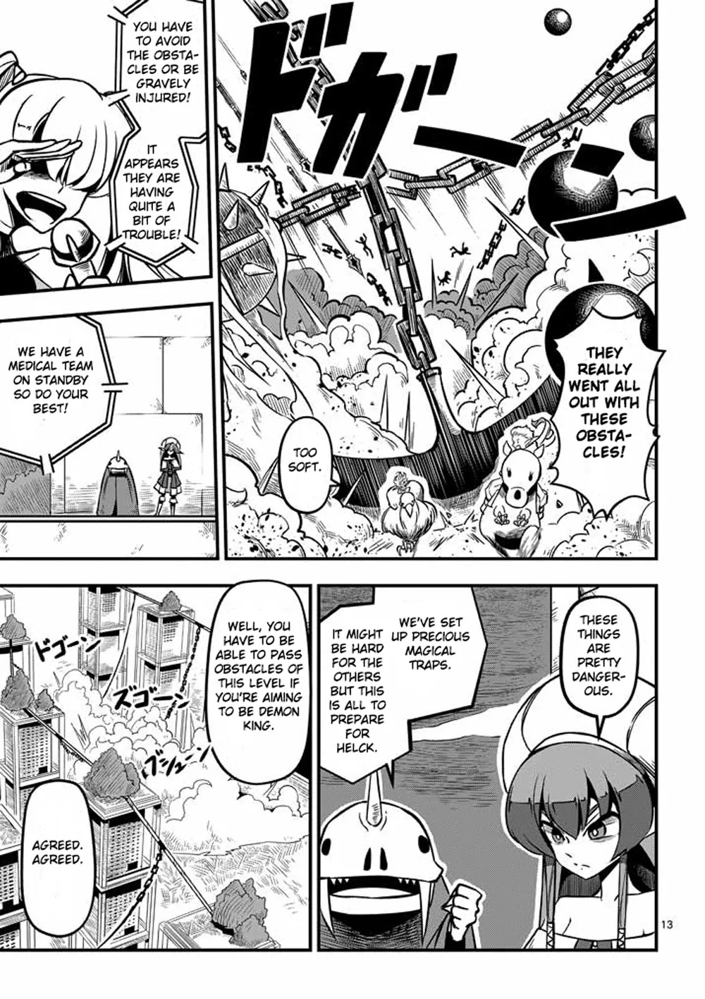 Helck Chapter 4 page 13 - Chapter 4: Racing Match