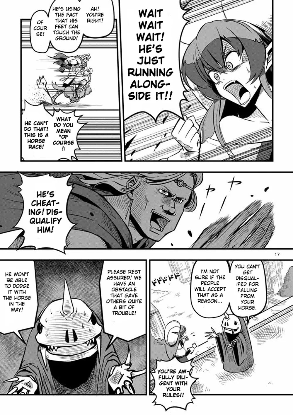 Helck Chapter 4 page 17 - Chapter 4: Racing Match