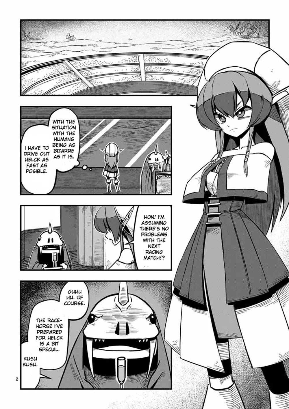 Helck Chapter 4 page 2 - Chapter 4: Racing Match