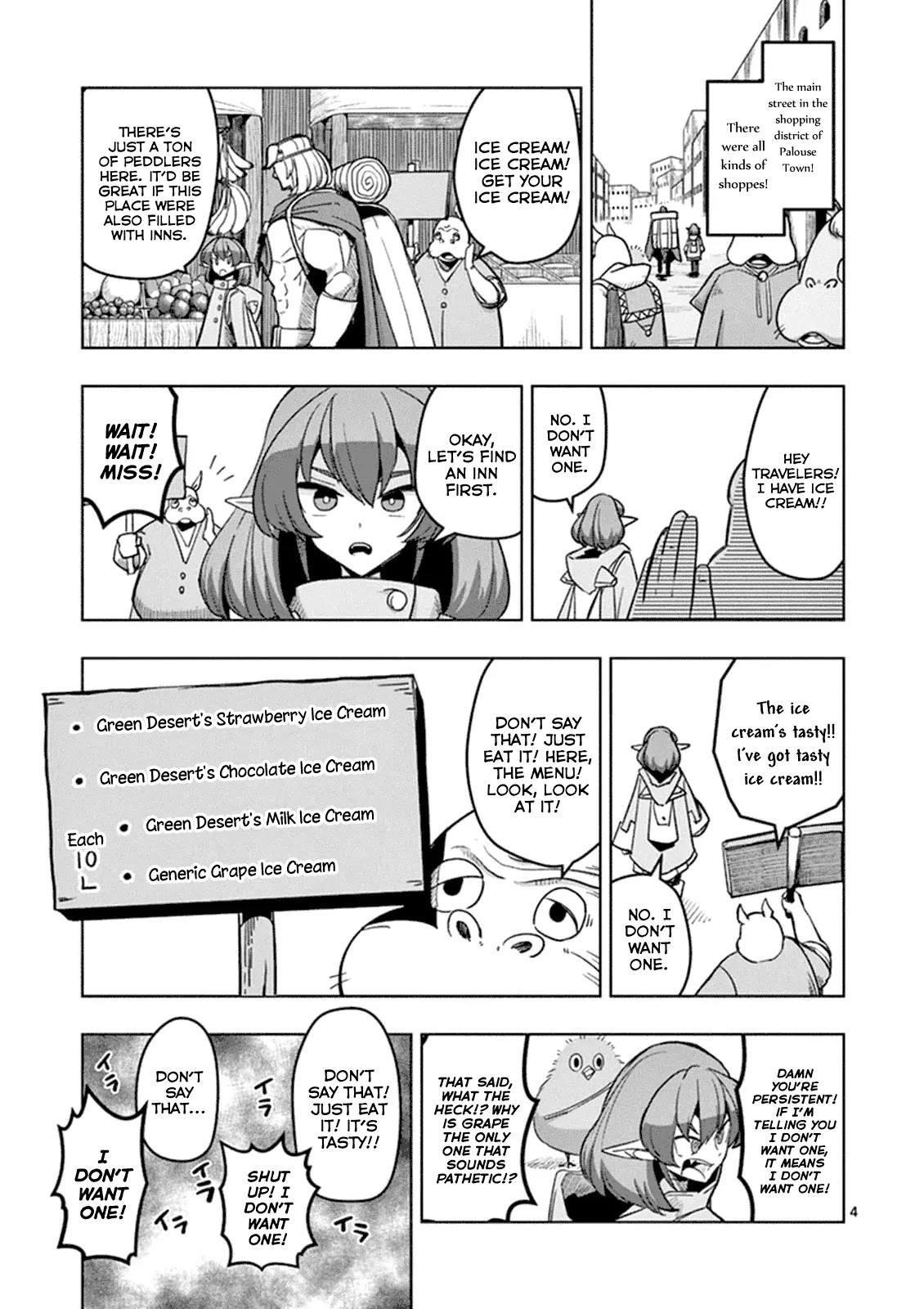 Helck Chapter 41.5 page 4 - Chapter 41.5: Volume 4 Bonus: Piuy's Sparkling Travel Journal
