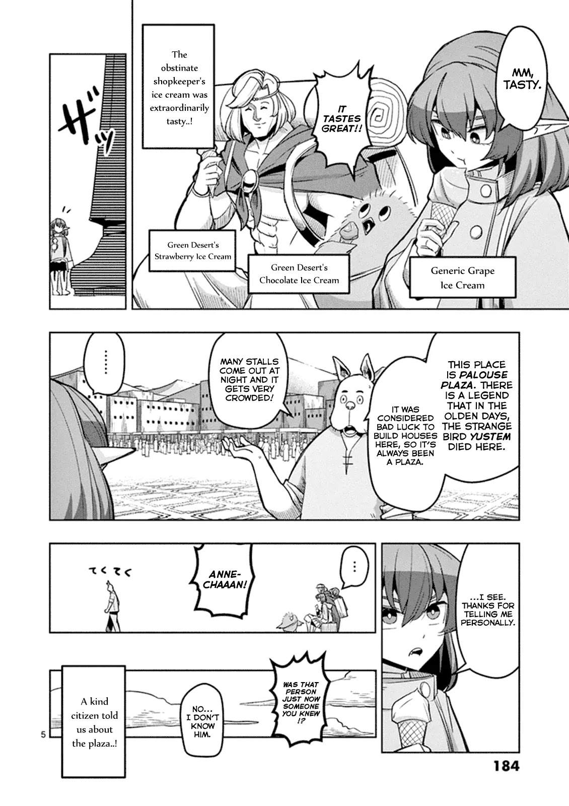 Helck Chapter 41.5 page 5 - Chapter 41.5: Volume 4 Bonus: Piuy's Sparkling Travel Journal