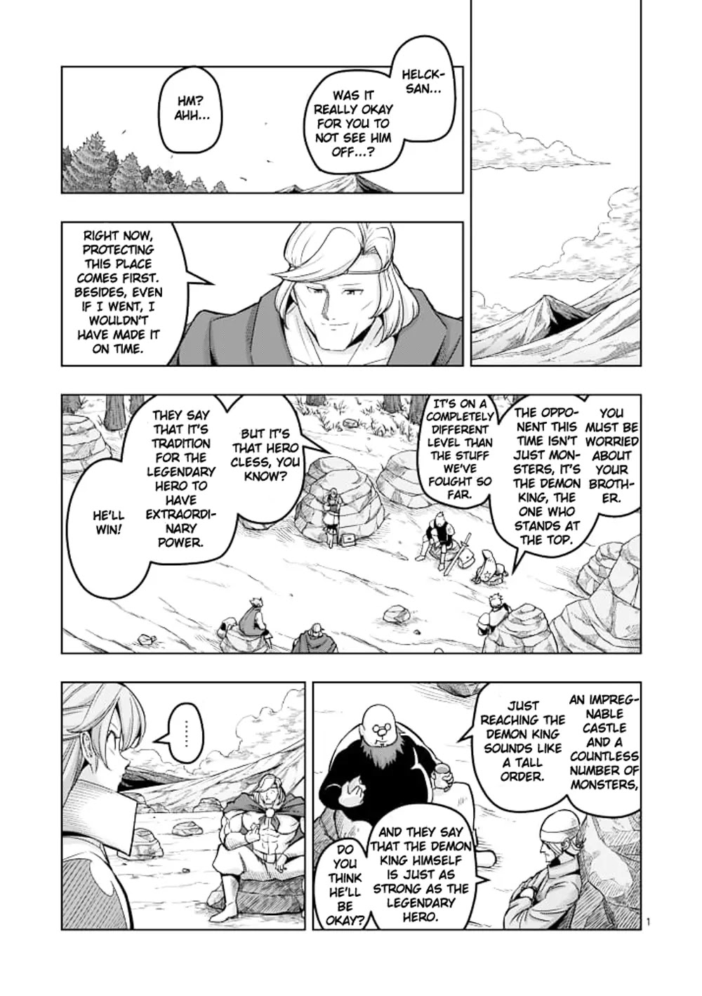 Helck Chapter 41 page 1 - Chapter 41: Helck's Past VI