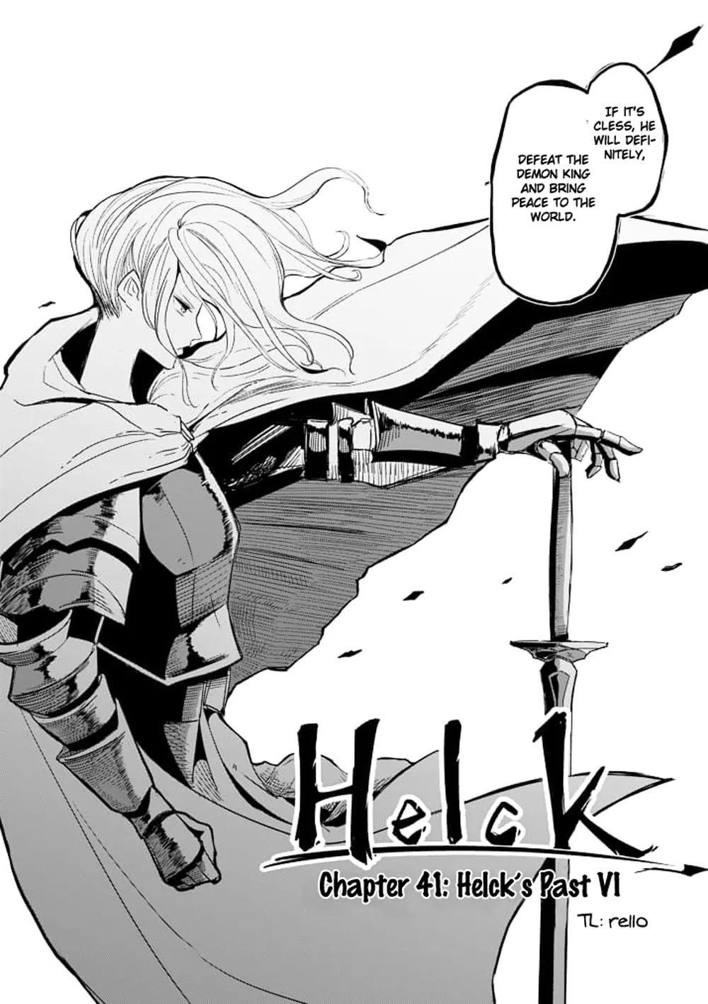 Helck Chapter 41 page 3 - Chapter 41: Helck's Past VI