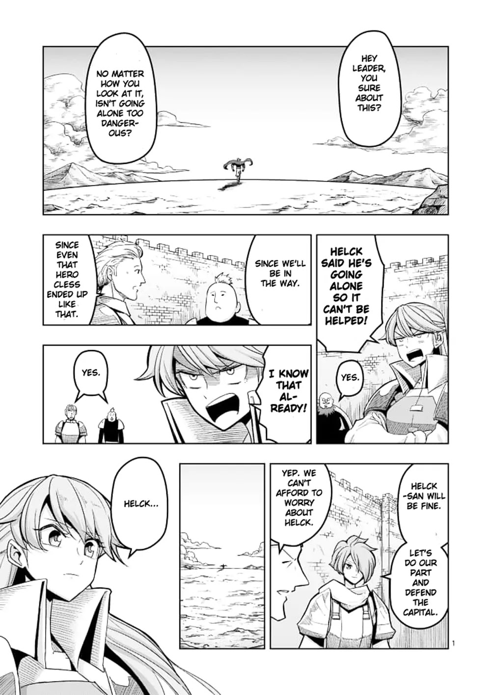 Helck Chapter 42 page 1 - Chapter 42: Helck's Past VII