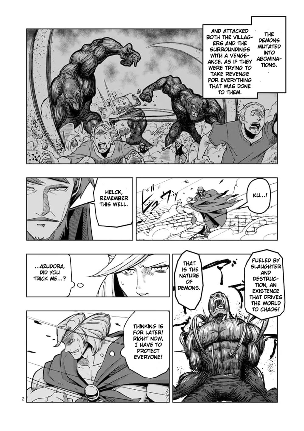 Helck Chapter 44 page 2 - Chapter 44: Helck's Past IX