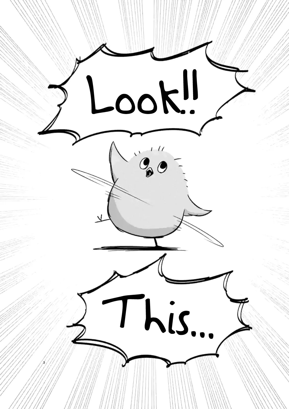 Helck Chapter 50.5 page 3 - Chapter 50.5: Silent Cheer & Look This Way!!