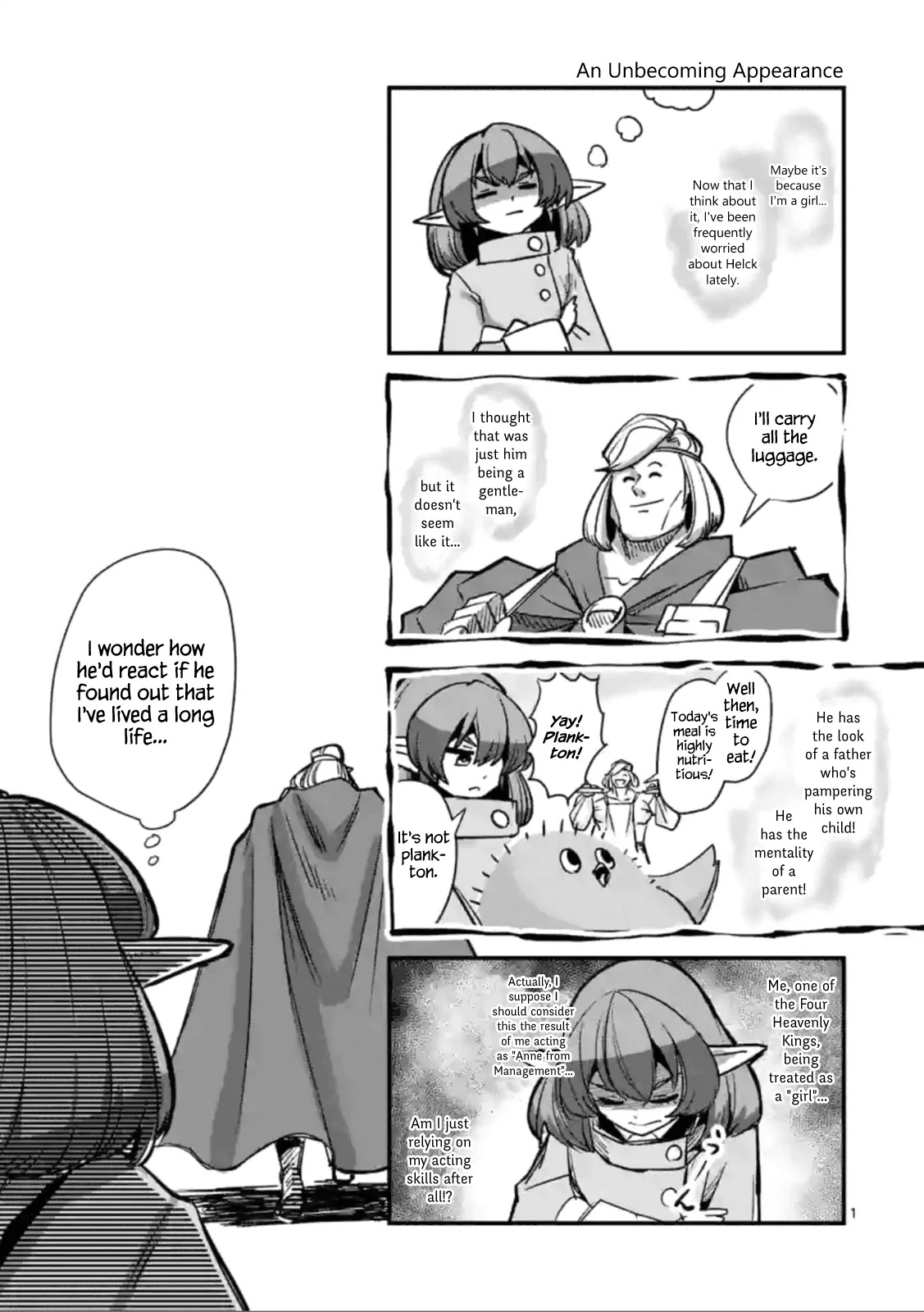 Helck Chapter 53.6 page 1 - Chapter 53.6: An Unbecoming Appearance