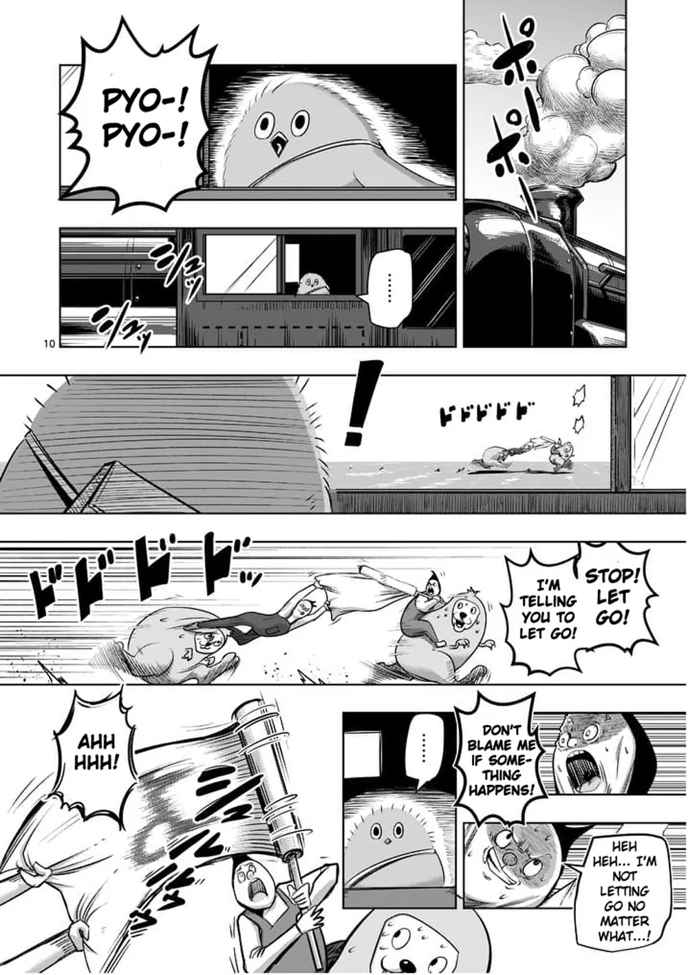 Helck Chapter 54 page 10 - Chapter 54: A Rest on the Train