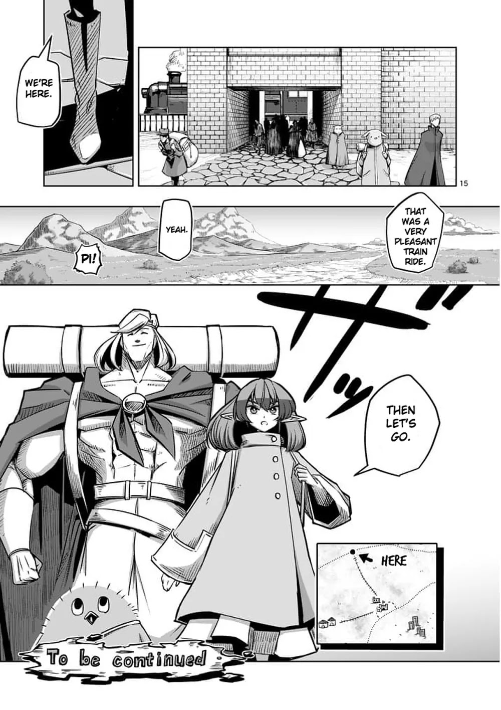 Helck Chapter 54 page 15 - Chapter 54: A Rest on the Train