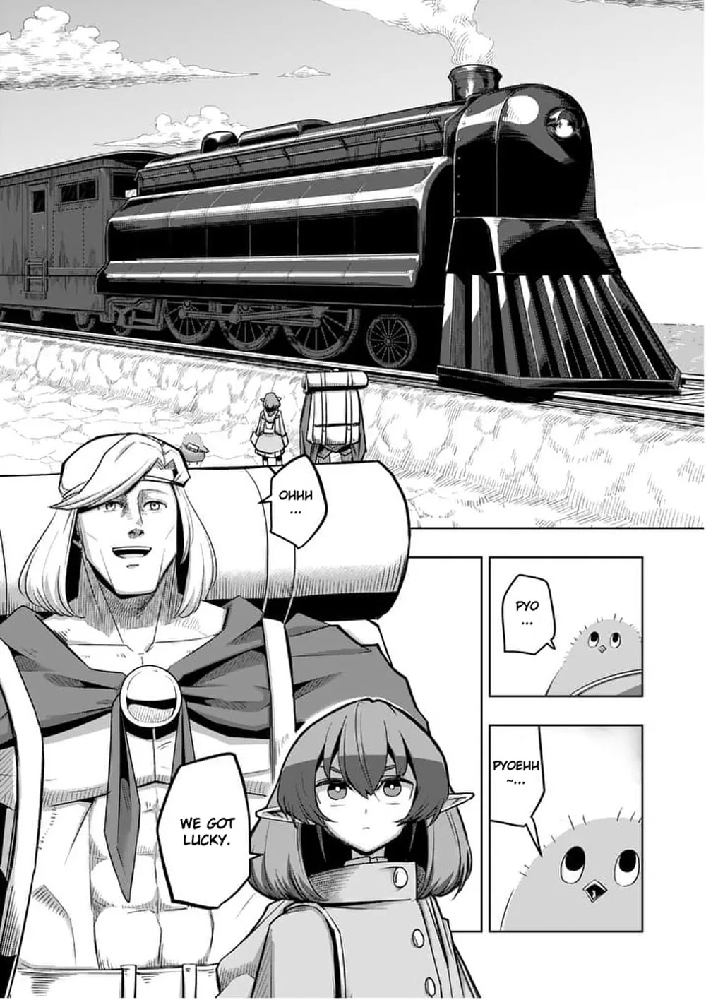 Helck Chapter 54 page 4 - Chapter 54: A Rest on the Train