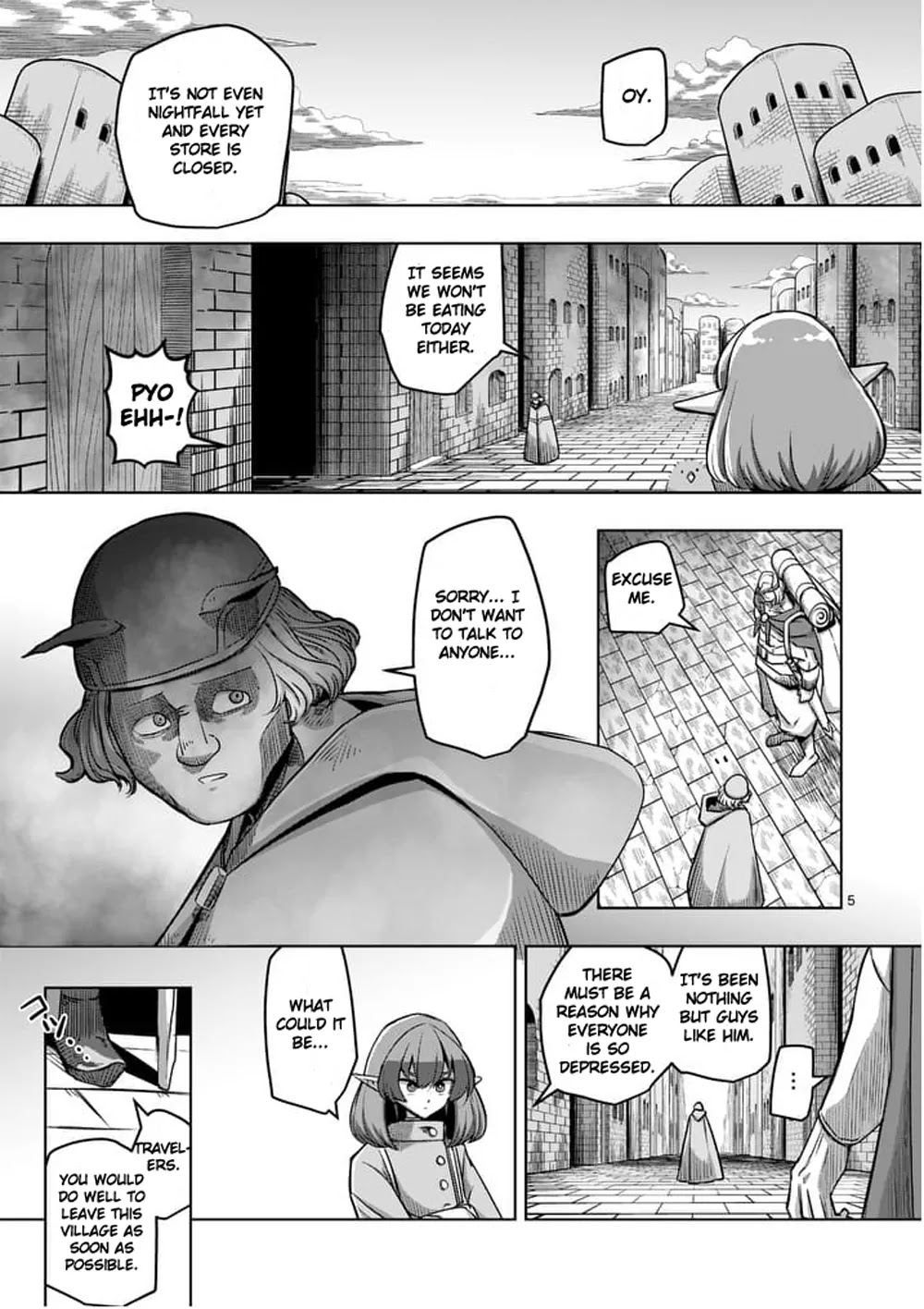 Helck Chapter 55 page 5 - Chapter 55: Plan A