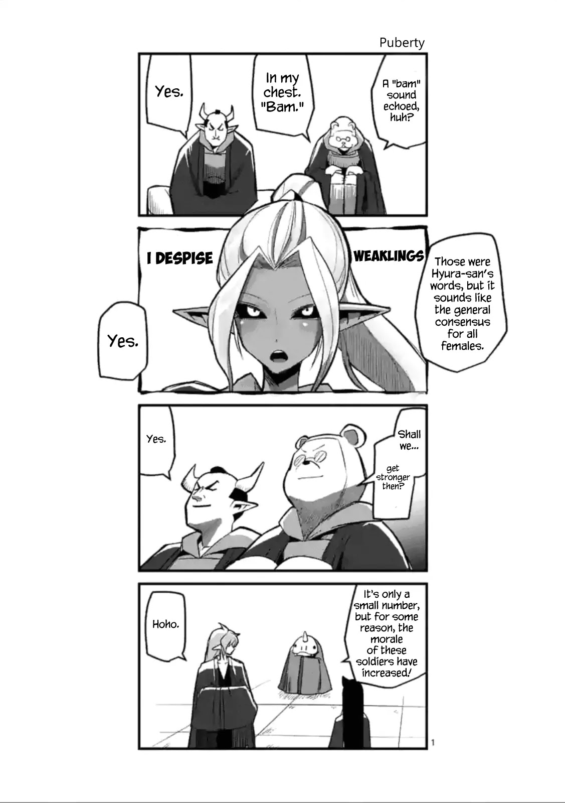 Helck Chapter 56.5 page 1 - Chapter 56.5: Puberty