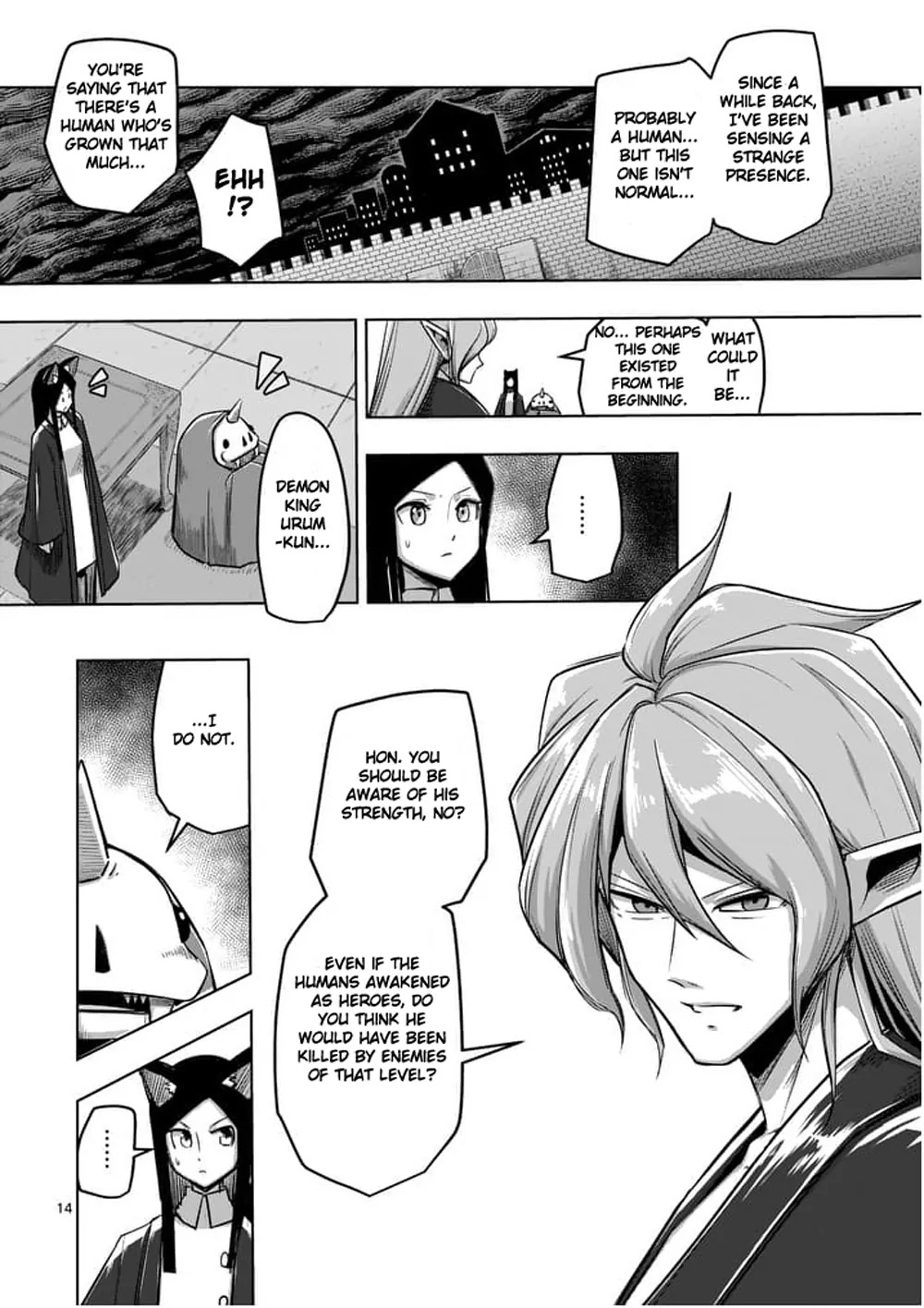 Helck Chapter 56 page 14 - Chapter 56: Anxiety